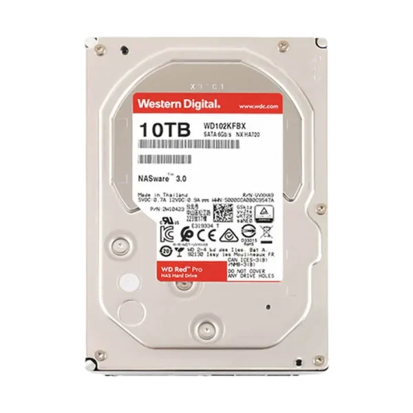 هارد 10 ترابایت قرمز رد اینترنال وسترن دیجیتال 3.5 اینچ مدل  Western Digital Internal Hard Drive 10 TB  Red
