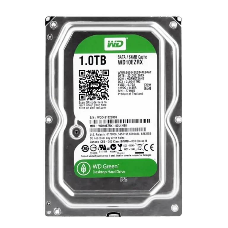 hdd western 1 TB green